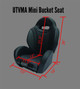 Kawasaki Mule / Teryx Mini Bucket Seat by UTV Mountain